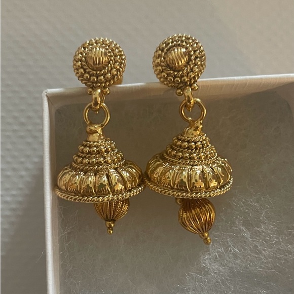 Accessories - Gold Jhumkas